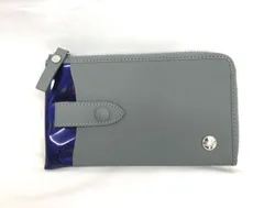 未使用 ヴィヴィアンウエストウッド ホログラム L字ファスナー 長財布 ブルー 青  マルチケース　財布　VWK522  ウォレット 長サイフ メンズ レディース レザー PU Vivienne Westwood ヴィヴィアン