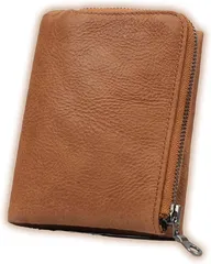 ｆｙ ＦＯＸＹＯＲＫ 第三世代 財布 メンズ 二つ折り 本革 YKK製 牛革 大容量 小銭入れ RFID磁気防止 一流の財布職人が作る 父の日 入学 卒業 進級進学 誕生日 バレンタイン 贈り物 ギフト クリスマス (キャメル)