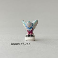 フェーヴ 赤いプレゼントボックス フランス フェーブ ミニチュア