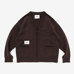 WTAPS PALMER / SWEATER / BLACKカーディガン 03番 - メルカリ
