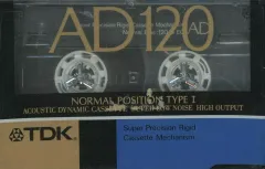 F50606】使用済中古 DATテープ TDK DA-R120 10個セット TDK DA-R120 DAT Digital Audio Tape Cassettes ~ Brand New Factory Sealed 2  Pack