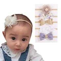新品 lua Citron ５点セット ヘアバンド ヘッドバンド 赤ちゃん カチューシャ カチューム キッズ ベビー ヘアピン くすみカラー かわいい 韓国 おしゃれ 髪留め 髪飾り 子ども こども 子供 幼稚園 女の子 誕生日 ヘアアクセサリー (５本セット