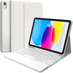 【数量限定】スマート軽量 ペンシルホルダー付き 薄型ケースtype-c充電式 多角度調整 脱着式 ケース 11世代 11世代 マグネット付き ipad ipad 2台デバイスマルチペアリング JIS基準日本語配列 タッチパッド付き A2696/A2757/A2