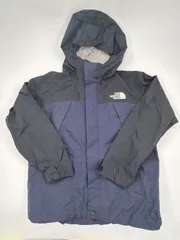THE NORTH FACE フード付きジャケット キッズ　130  防水ジャケット　子供用　アウター　ネイビー
