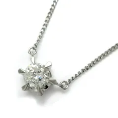 ネックレス ダイヤモンド 0.83CT プラチナ ペンダント PT900 PT850 4.3ｇ レディース 婦人 ダイヤ
