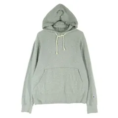 Champion チャンピオン ワンポイントロゴ 長袖 パーカー S グレー メンズ 古着