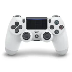 【新品】 ワイヤレスコントローラー(DUALSHOCK 4) グレイシャー・ホワイト PS4