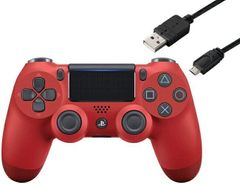 PS4 ワイヤレスコントローラー マグマ・レッド CUH-ZCT1J 01 - メルカリ