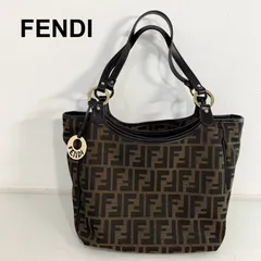 コージー様専用　フェンディ　ズッカ　キャンバス　ロゴチャーム　トートバッグ