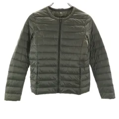 UNIQLO ユニクロ コンパクト ウルトラライトダウンジャケット S カーキ レディース 古着