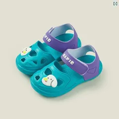 キッズ サンダル ビーチサンダル 14.0cm ボーイズ ガールズ スポーツ アウトドア マジックテープ 柔らかい 可愛い 滑り止め 軽量 R10283