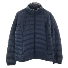 UNIQLO ユニクロ ウルトラライトダウンジャケット L ネイビー レディース 古着