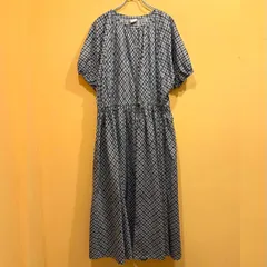 TSUHARU by samansa Mos2 チェックワンピース パフスリーブ 【送料込み】