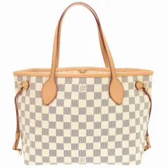 新品同様 ルイ ヴィトン ネヴァーフルPM ダミエ アズール N51110 トートバッグ LV 0321 LOUIS VUITTON