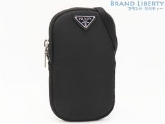 ほぼ新品】プラダ PRADA ナイロン サフィアーノレザー PCケース  