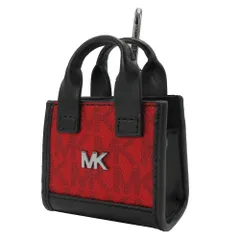 【新品】マイケルコース 36H3LGFN0B エアーポッズプロケース Michael Kors MKシグネチャー マイクロトート キーホルダー air pods pro ケース 36H3LGFN0B メンズ レディース