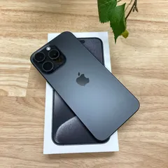 iPhone  15ProMax 256GB ブラック国内版SIMフリー送料無料