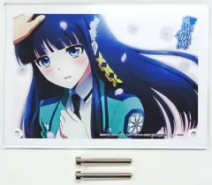 【中古】アニメムック ≪アニメ・漫画系書籍≫ 魔法科高校の劣等生 司波深雪 1/8 完成品フィギュア あみあみ限定 キャラクタープレート