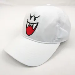 ユニバーサルスタジオジャパン テレサ キャップ 帽子 マリオ スーパーニンテンドーワールド メンズ 57-59cmサイズ ホワイト USJ 【中古】