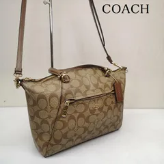 COACH コーチ ハンドバッグ F79998 シグネチャー PVC レザー 2WAY クロスボディ ハンドバッグ ショルダー 斜め掛け