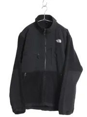 【お得なクーポン配布中!】 ノースフェイス デナリ ジャケット メンズ L / アウトドア フリース ナイロン ブルゾン ハイネック フルジップ アウター ブラック シンプル