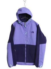 【お得なクーポン配布中!】 ノースフェイス フード付き デナリ ジャケット レディース L / アウトドア フリース ナイロン パーカー ジャンパー フルジップ ブルゾン 紫