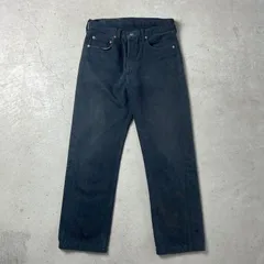 90年代 Levi's ユーロリーバイス 501 0196 ブラックデニムパンツ メンズW32 