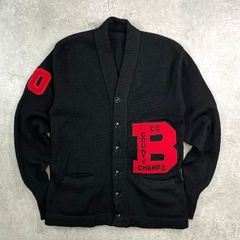 希少 FW25 BREATH BH PATCH KNIT CARDIGAN 黒 - メルカリ