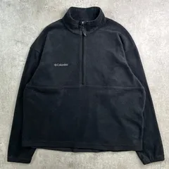 00年代 Columbia コロンビア ハーフジップ フリースプルオーバー メンズXL 