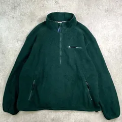 90年代 L.L.Bean エルエルビーン ハーフジップ フリースプルオーバー メンズ2XL相当 