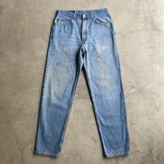 90年代 メキシコ製 Levi's リーバイス 550  テーパード デニムパンツ RELAXED FIT メンズｗ34 