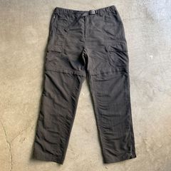 00s ノースフェイス コンバーチブルカーゴパンツ チャコールグレー 2WAY 00s ノースフェイス コンバーチブルカーゴパンツ チャコールグレー