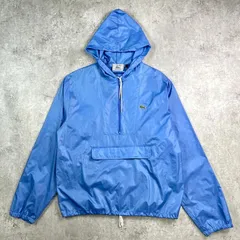 80年代 LACOSTE IZOD ラコステ ナイロン アノラックパーカー メンズXL相当 