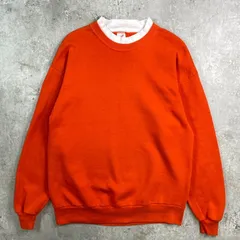 80年代 USA製 JERZEES ブランクスウェットシャツ 無地 メンズXL相当 