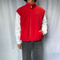 90年代 adidas アディダス 中綿入り フリースベスト メンズL相当 