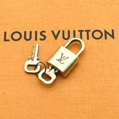 LOUIS VUITTON ルイヴィトン 南京錠 鍵 クロシェット パドロック