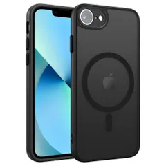 新品　アイフォン ケース【Magsafe対応】 16e iPhone SE4 カバー iPhone 半透明上品感 マット感 耐衝撃 16e 画面保護 レンズ保護 米軍MIL規格 用 滑り止め 指紋防止 黄変防止 ストラップホール付き ケース ワイヤレス充電対応