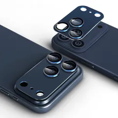 新品　カメラ保護 カメラフィルム カメラカバー アルミ合金+10H強化ガラス 全面保護 Max 一体感 耐衝撃 Pro 高透過率 黒縁取り 露出オーバー防止 17 指紋防止 防水防塵 自動吸着 iPhone 気泡ゼロ 対応いphone 17 対応 Pro Ma