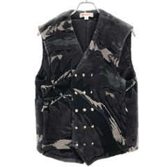 MASU / MARBLE BANDANA PUFFER VEST 48 - メルカリ