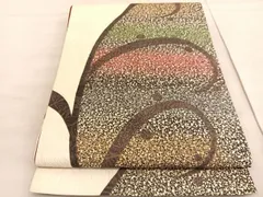 ★きもの北條★　博多鵬翔　纐纈　流水文様　気品豊かな逸品　袋帯 A304-9 【未着用】 鵬翔 帯の通販
