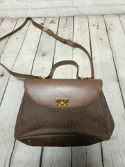 【訳あり】ニナリッチ 2way ブラウン系 ツートン