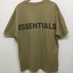 ESSENTIALS エッセンシャルズ Tシャツ 半袖 FEAR OF GOD フィアオブゴッド FOG ESSENTIALS リフレクティブ ロゴ バックプリント 半袖 Tシャツ