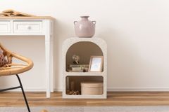 salut! サリュ グロットバイカラー2段ラック Grotte アーチ型ラック