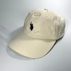 ユーエスポロアッスン US POLO ASSN キャップ クリーム 57 59cm 帽子 メンズ レディース ユニセックス 定番 人気 カジュアル ブランド ロゴ 送料無料 匿名配送