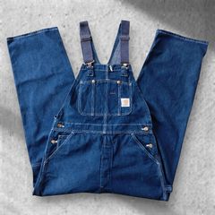 BIGサイズ USA製 Carhartt カーハートオーバーオールW50 L30 - メルカリ