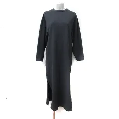 ケイビーエフ KBF アーバンリサーチ ワンピース ロング 長袖 ONE チャコールグレー /YI