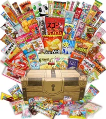 【新着商品】駄菓子 詰め合わせ 60種65点セット ギチギチパンパン破裂寸前 モノゴコロの宝箱 お菓子 駄菓子セット ギフト 子供が喜ぶ個包装の大量！ 駄菓子詰め合わせ