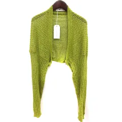 セレクトモカ SELECT MOCA カーディガン ニット 長袖 F ライトグリーン /RT