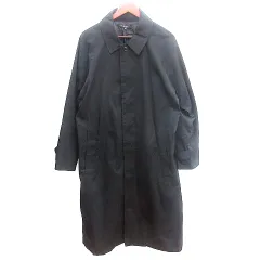 ビーノ Beno INSPIRED BY ステンカラーコート ロング 総裏地 L 黒 ブラック /AU ●RY