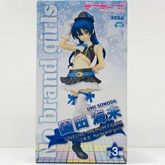 中古 園田海未「ラブライブ!」プレミアムフィギュア”2年生-Nobrandgirls”
